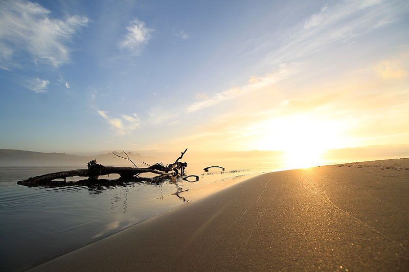 Winter in Kei Mouth